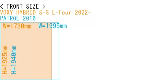 #VOXY HYBRID S-G E-Four 2022- + PATROL 2010-